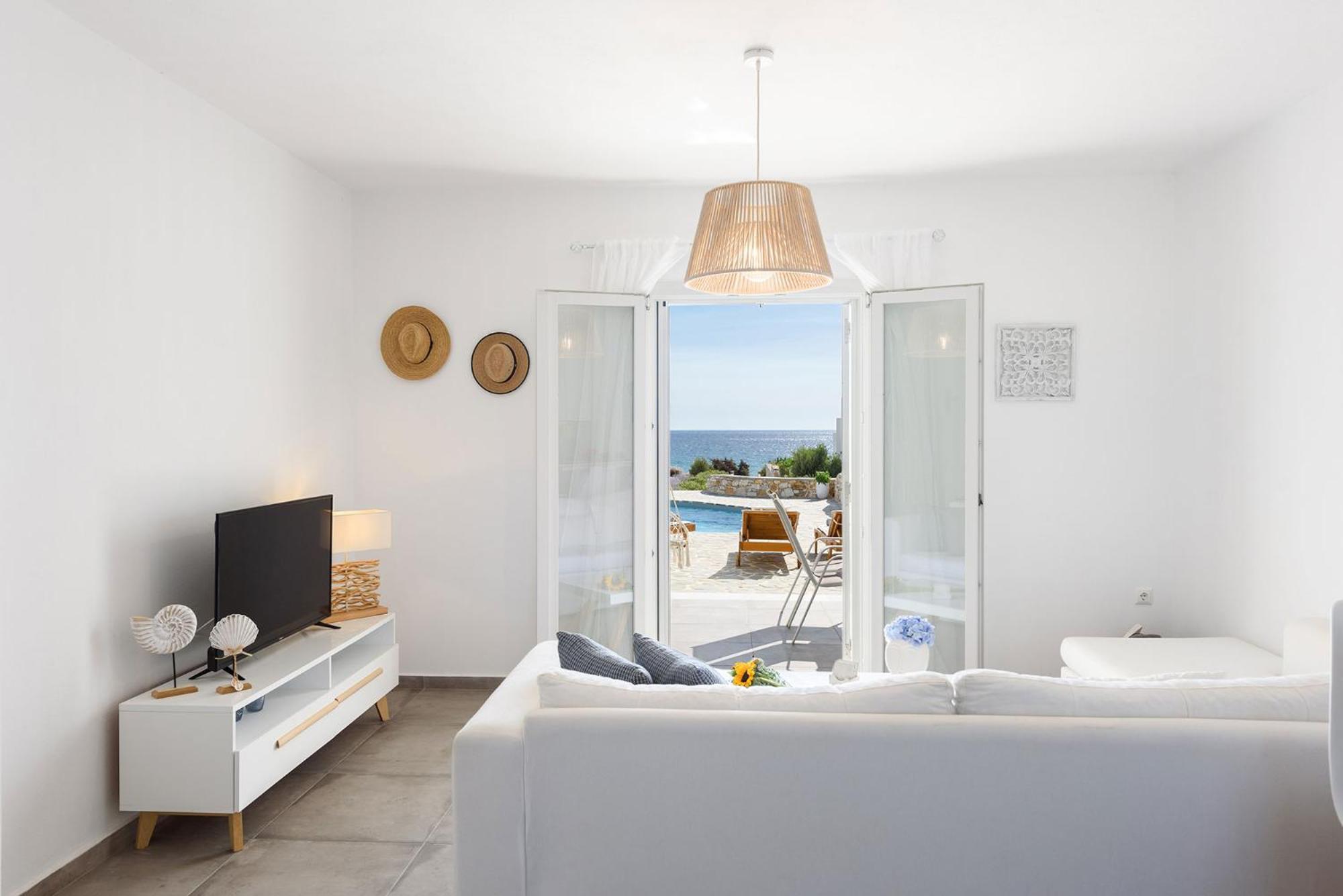 Helen Beach Front Luxury Villas Kastrákion Eksteriør billede