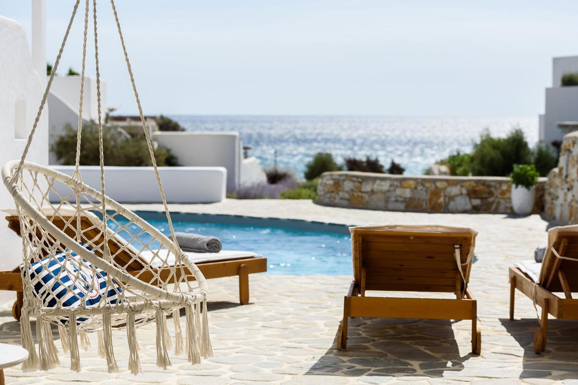 Helen Beach Front Luxury Villas Kastrákion Eksteriør billede