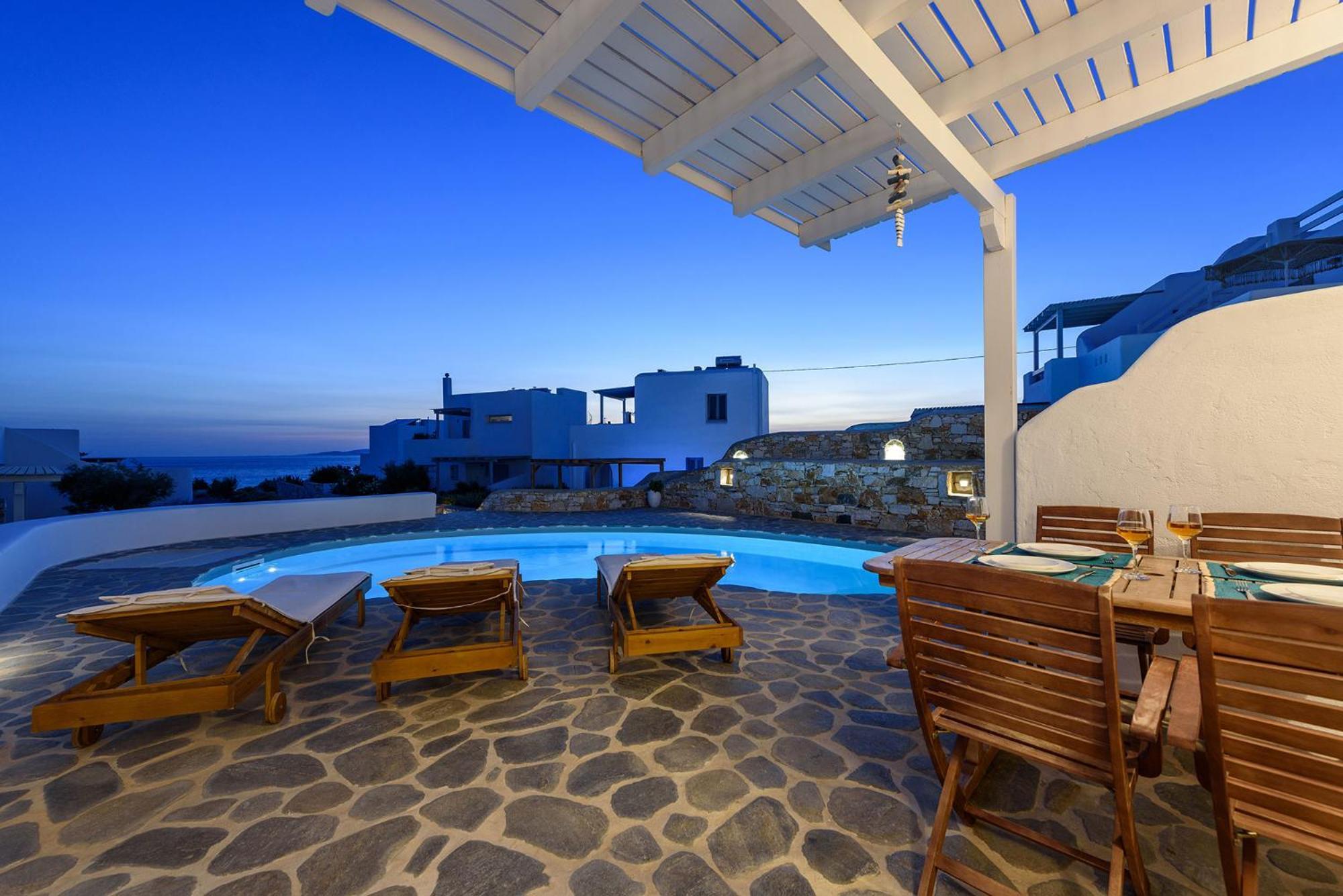 Helen Beach Front Luxury Villas Kastrákion Eksteriør billede