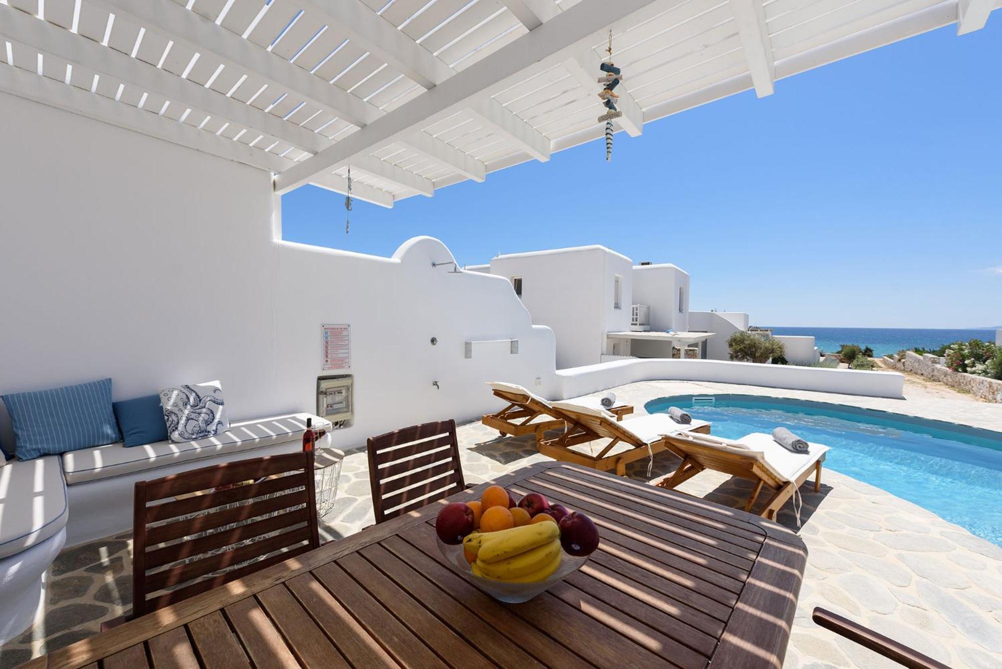 Helen Beach Front Luxury Villas Kastrákion Eksteriør billede