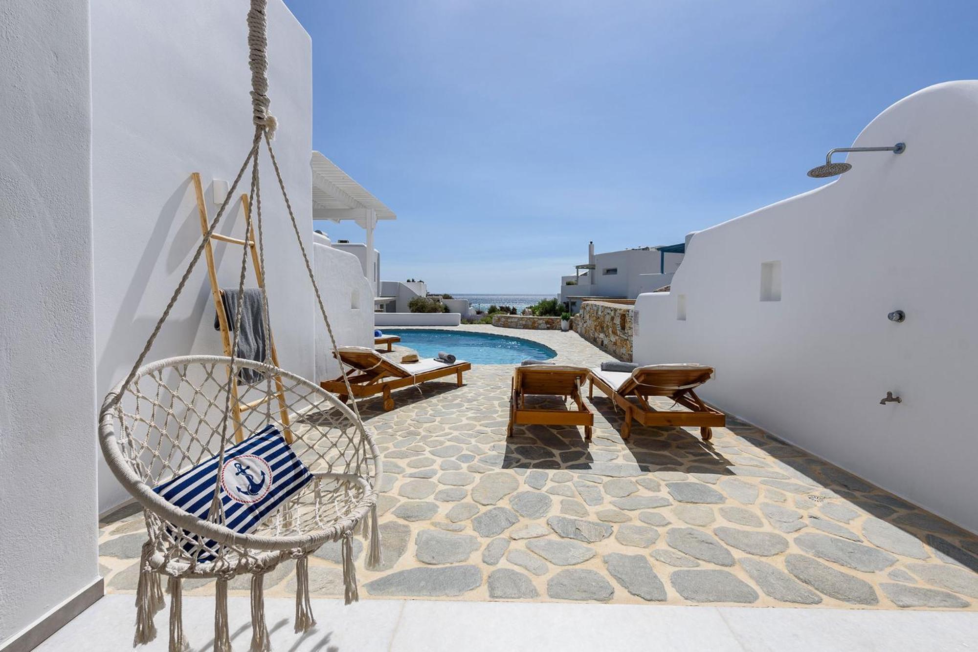 Helen Beach Front Luxury Villas Kastrákion Eksteriør billede