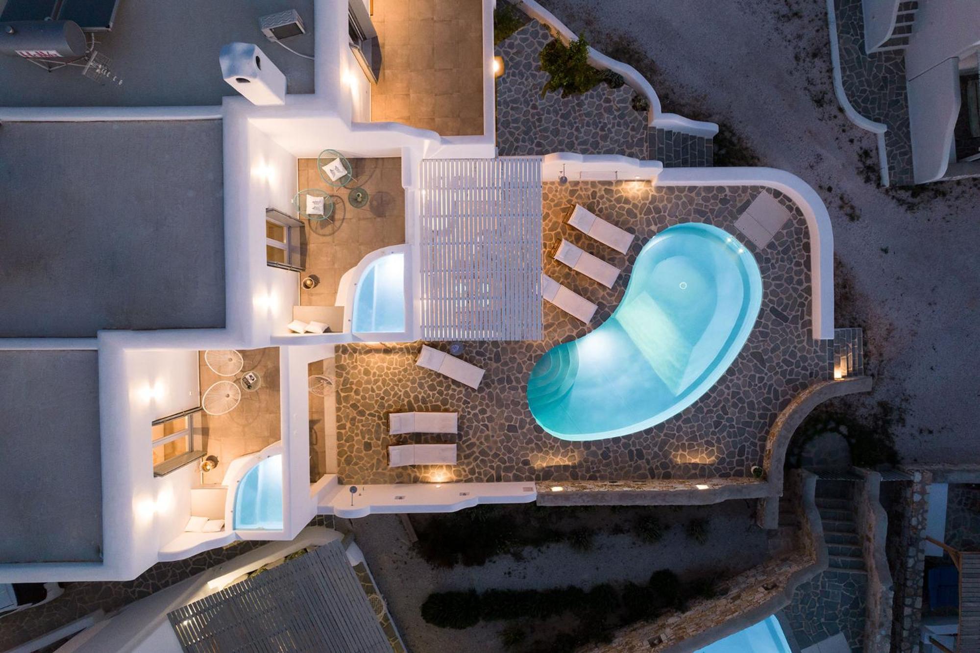 Helen Beach Front Luxury Villas Kastrákion Eksteriør billede