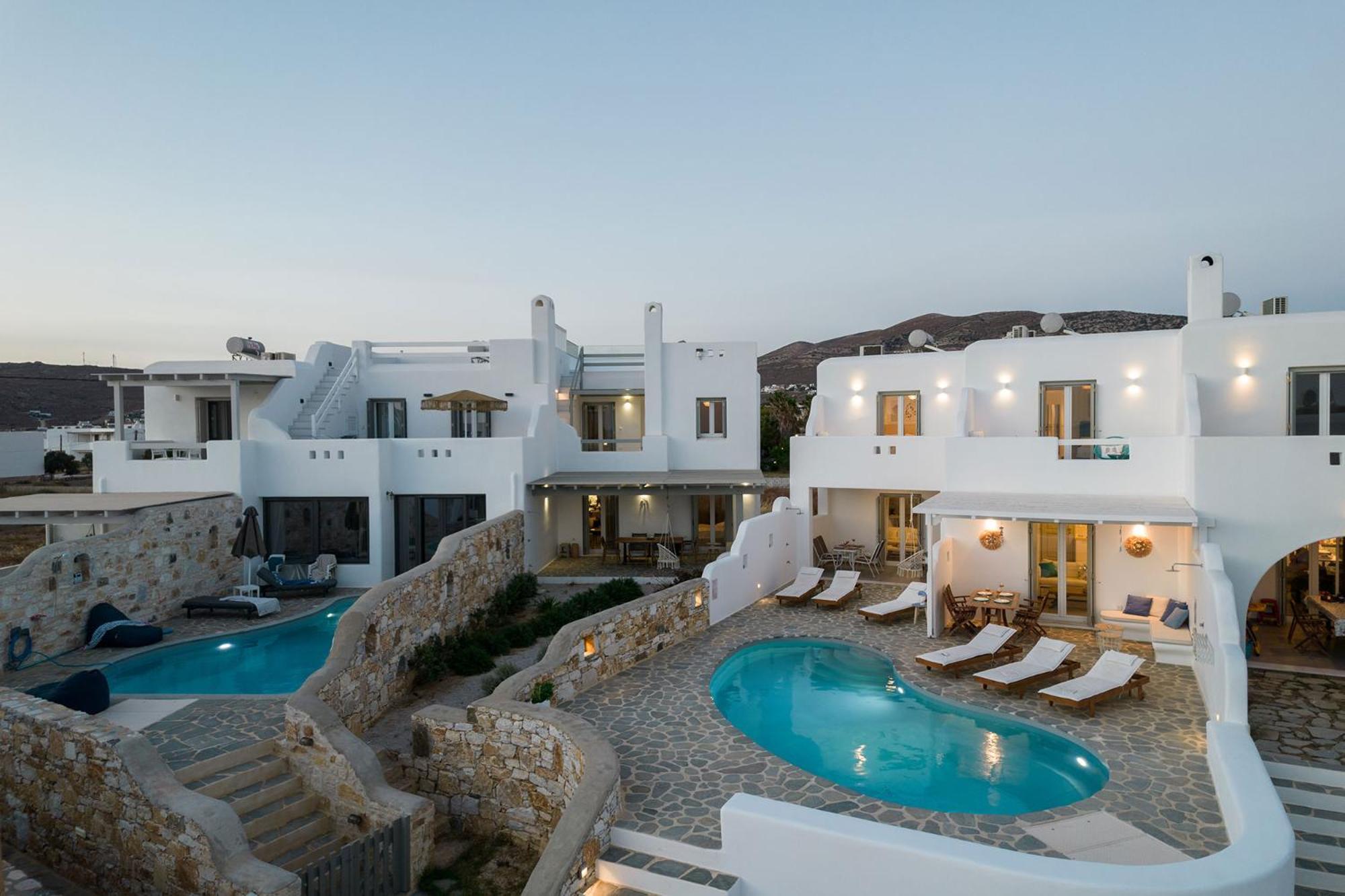 Helen Beach Front Luxury Villas Kastrákion Eksteriør billede