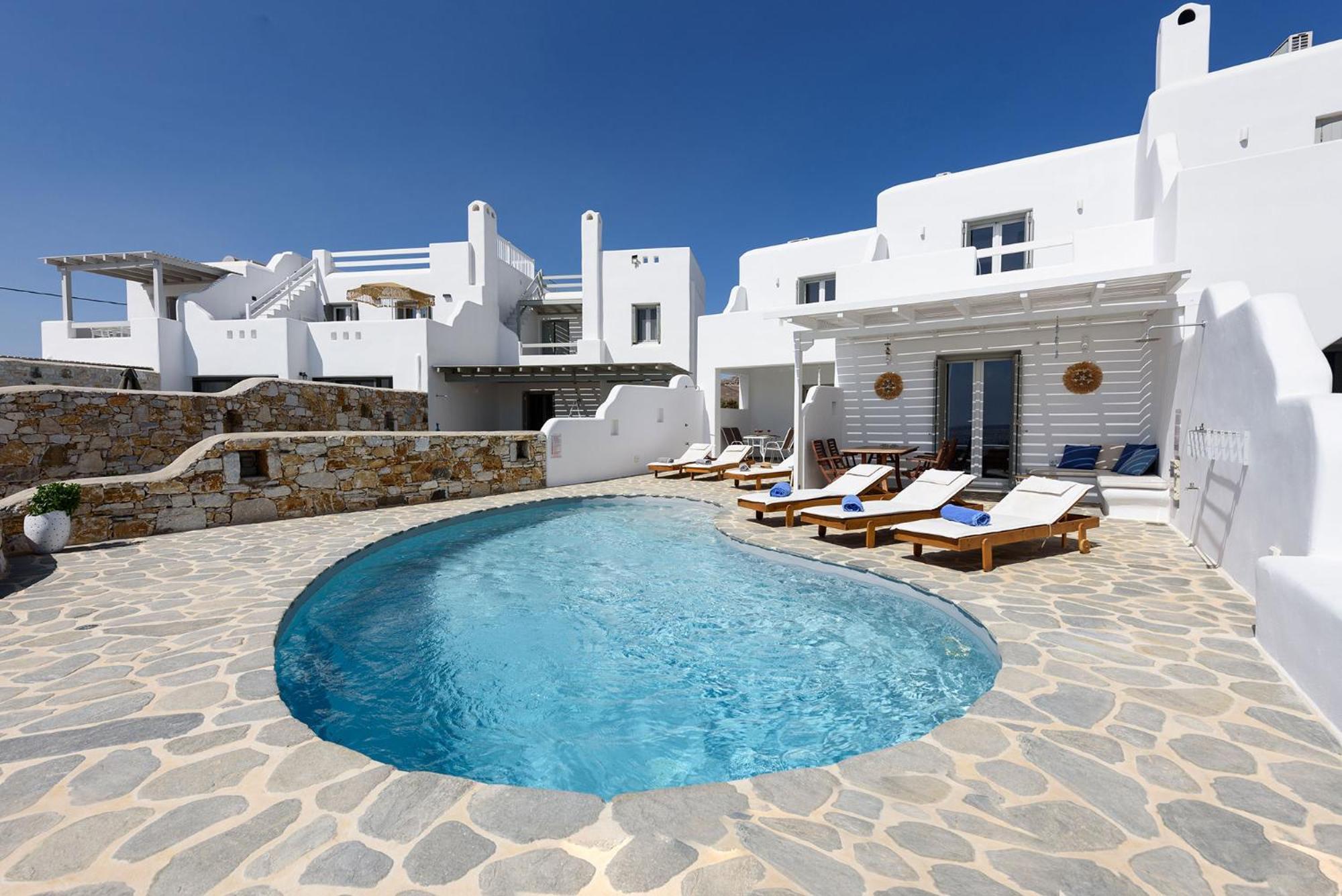 Helen Beach Front Luxury Villas Kastrákion Eksteriør billede